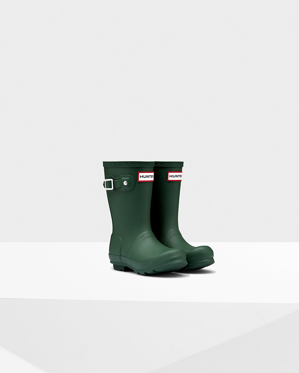 Kids Hunter Rain Boots Green - Original Little - 5318967-IB